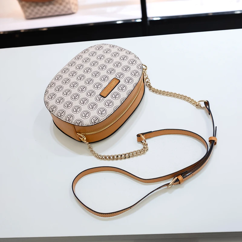 MARRY KORS дизайнерская женская сумка на плечо круглая сумка женская сумка маленькая сумка через плечо женская кожаная сумка на цепочке сумки-мессенджеры