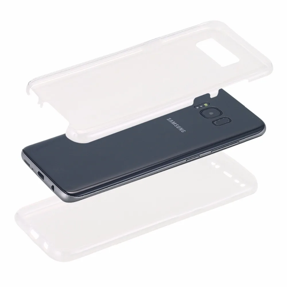 Чехол для Samsung Galaxy S20 Ultra Plus Note 10 Lite 9 8 S10 S9 S8 S7 A51 A71 силиконовый прозрачный