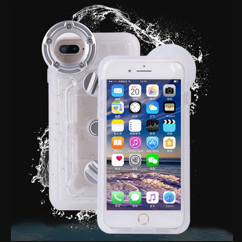 waterproof phone case for iphone 12 pro max 11 pro max diving housing underwater protective cover swimming snorkeling free global shipping