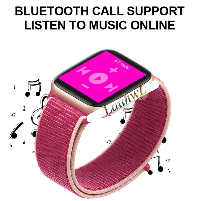 Мужские умные часы Iwo Max с функцией телефонного звонка Bluetooth 1: 1 водонепроницаемые