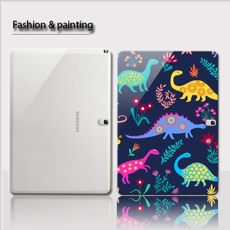 Окрашенные планшеты чехол для samsung Galaxy Tab S3 9 7 S2 8 0 Примечание 10 1 2014 GT P600 P601 T825 T820 T715C