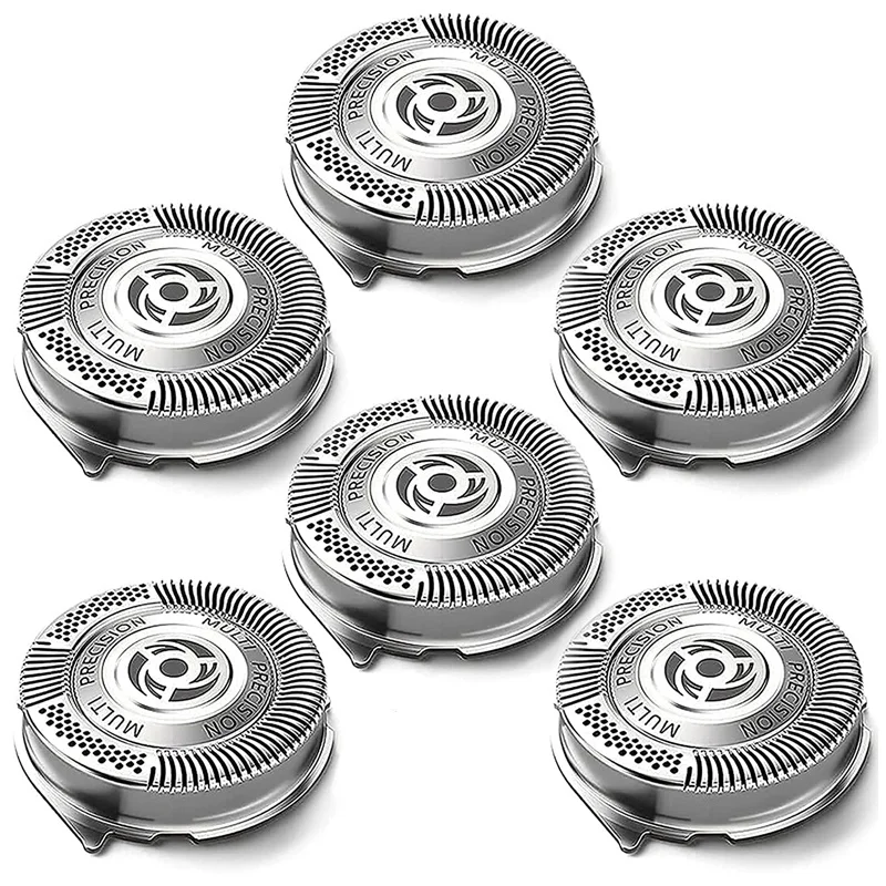 

6Pcs SH50/52 Replacement Heads For Norelco 5000 Series Electric Shavers,S5370,S5660,S5590,S5290 Blades Heads