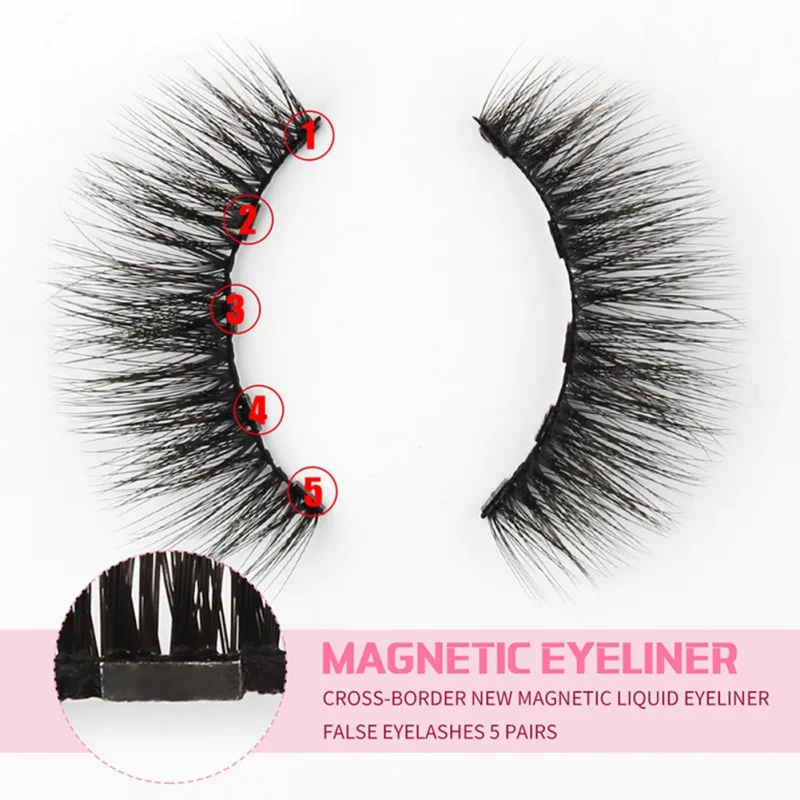 

Natural Eye Makeup Magnetic Eyelash Set 70g