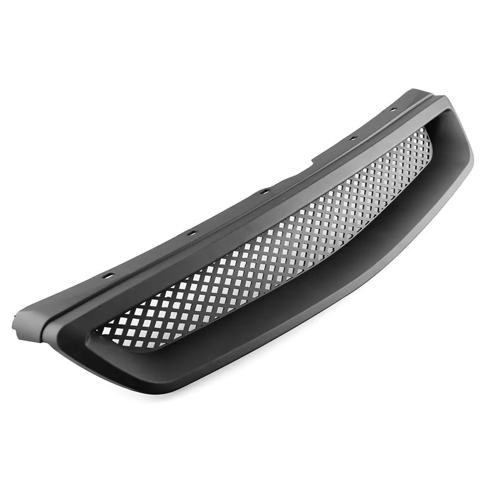 Автомобильная внешняя сетка ABS передняя капот решетка гриль для 1999 2000 Honda Civic JDM