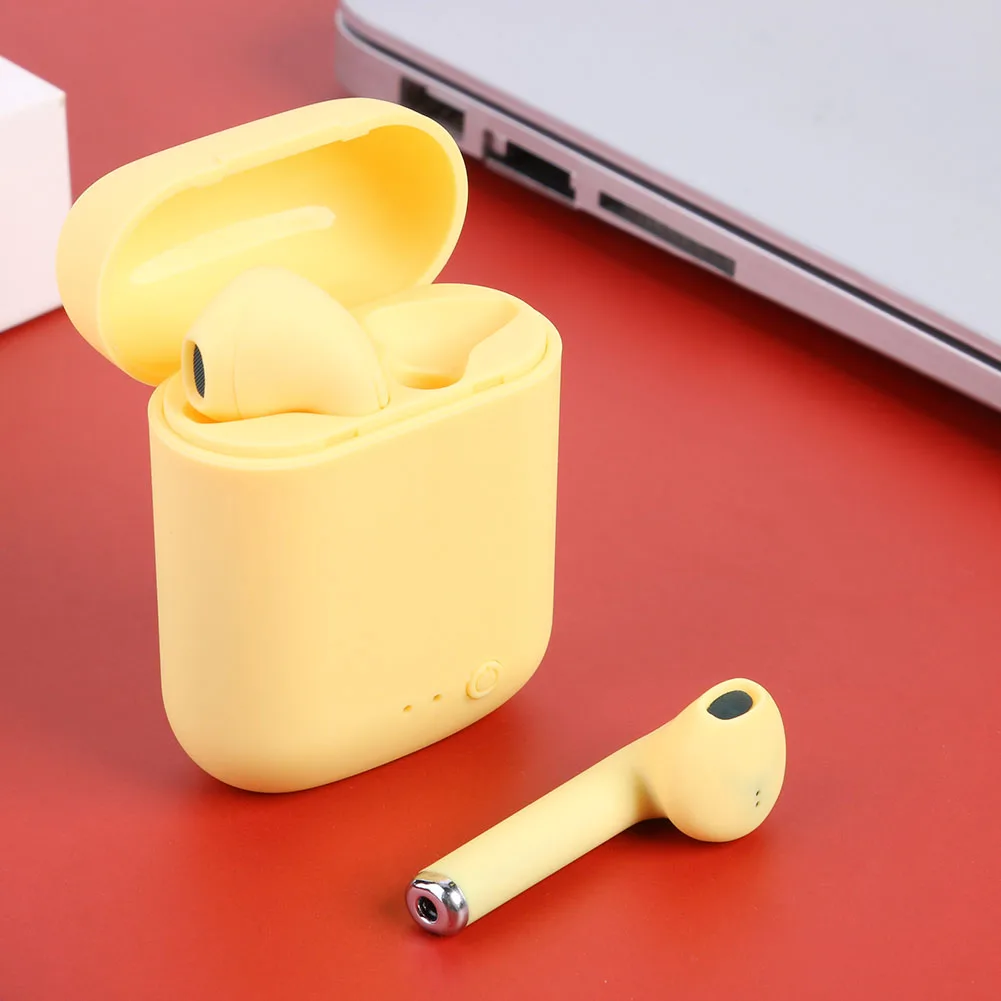 Оригинальные i12 Tws Bluetooth 5 0 наушники HiFI Touch Key i7s mini2 i9s беспроводные для спорта с