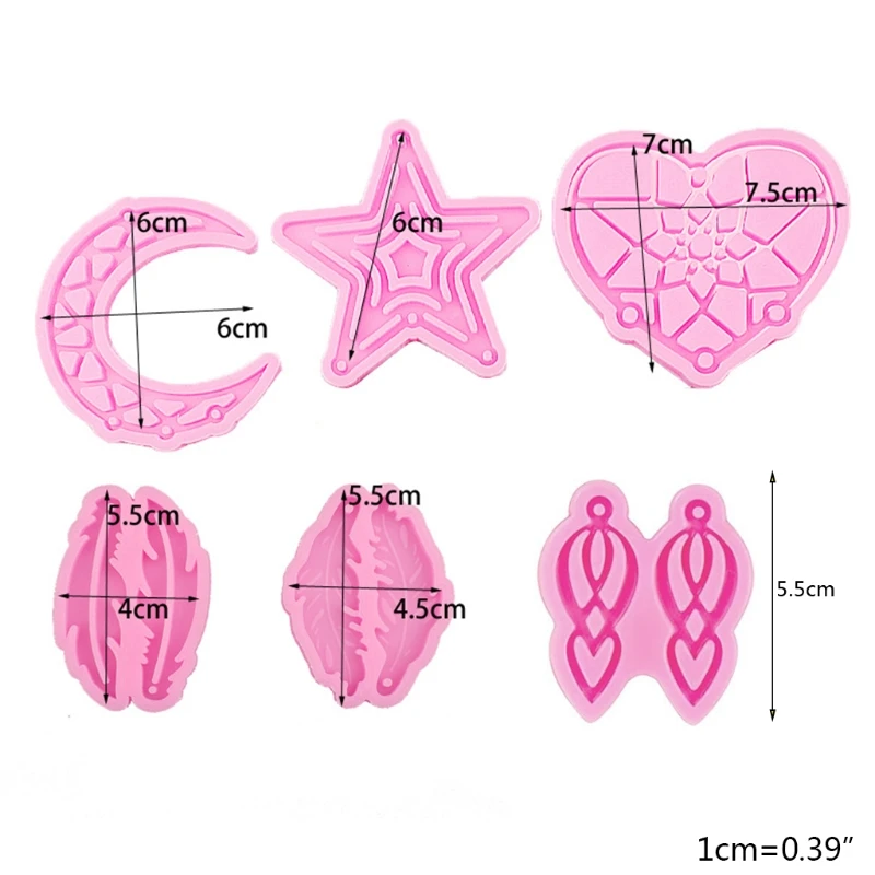 

Dream Catcher Epoxy Resin Mold Keychain Casting Silicone Mould DIY Crafts Jewelry Pendant Wall Hanging Decoration Mold