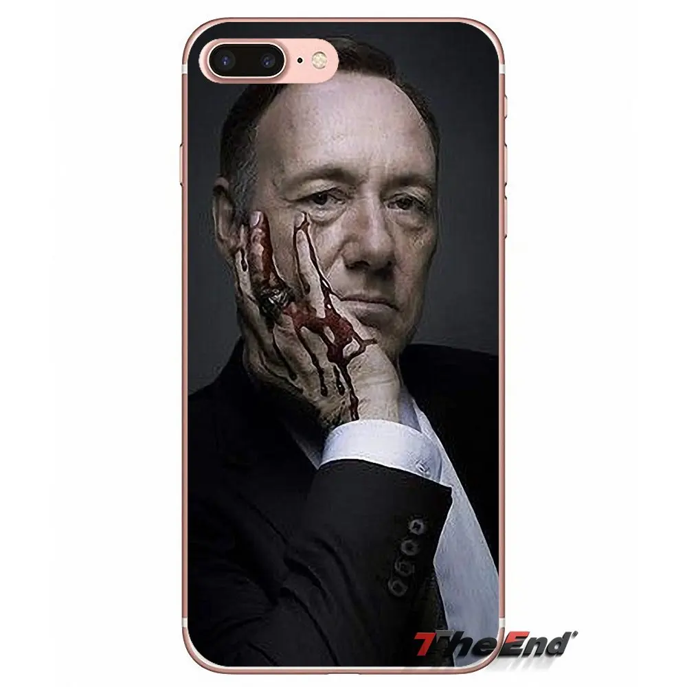 Карточный домик Кевин Спейси ТПУ прозрачный чехол для Samsung Galaxy J1 J2 J3 J5 J7 A3 A5 A7 2015 2016