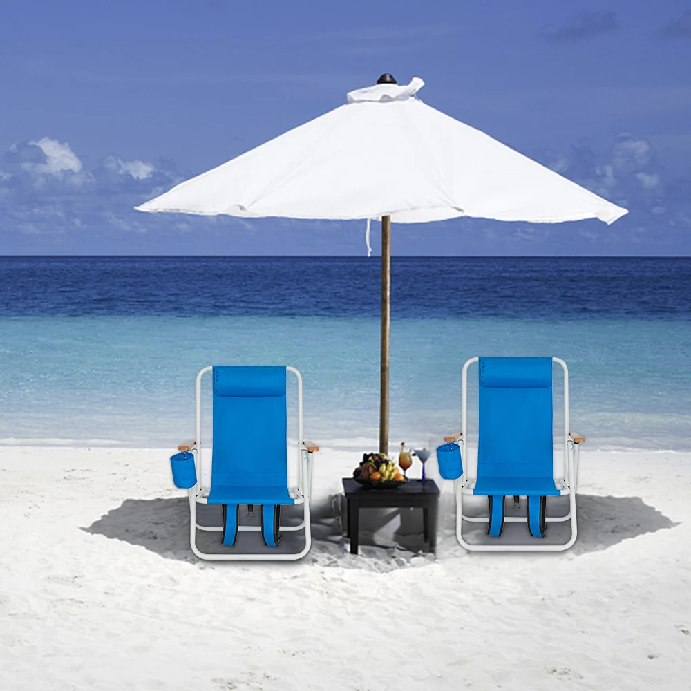 저렴한 라운지 비치 의자 낚시 등 받침 경량 접이식 의자 야외 휴대용 캠핑 갑판 의자 하이킹