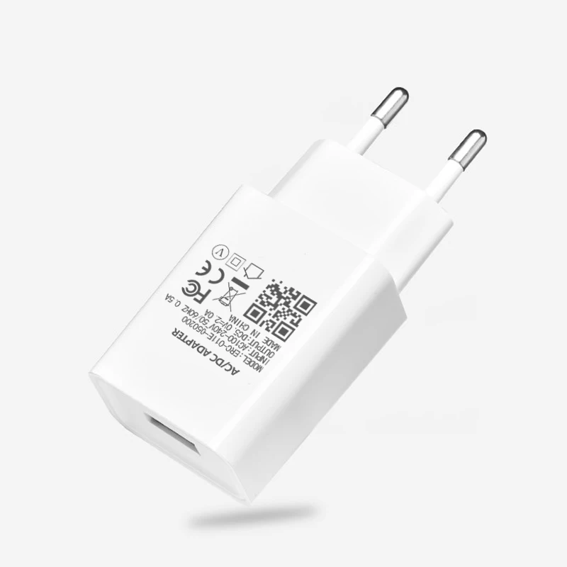 Сетевое зарядное устройство с Micro USB-кабелем 5 В 2 А евровилка адаптер для