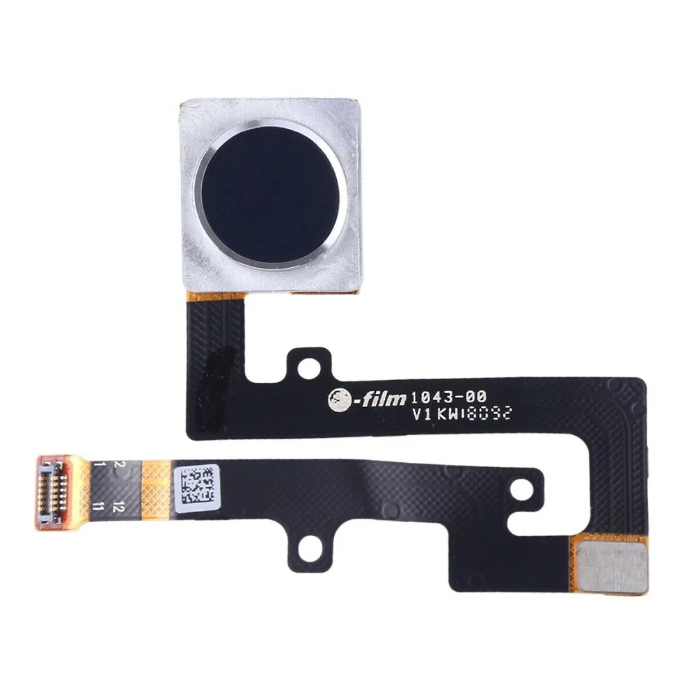 for Nokia 6 2017/Nokia 6.1 Plus X6 Black Color Home Key Fingerprint Flex Cable | Мобильные телефоны и аксессуары
