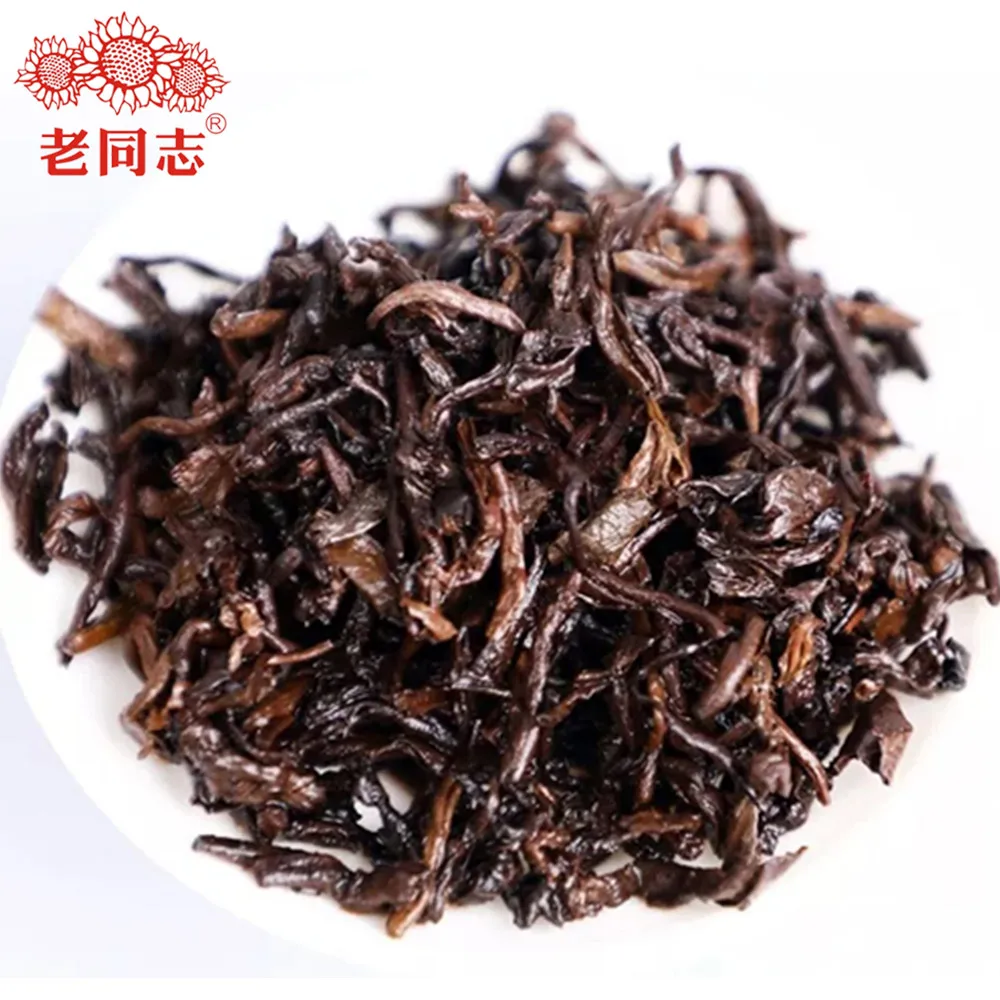 

2019 Year Haiwan Pu-erh Old Comrade Third-level Bulk Tea Ripe Pu-erh Tea 500g Loose Cha