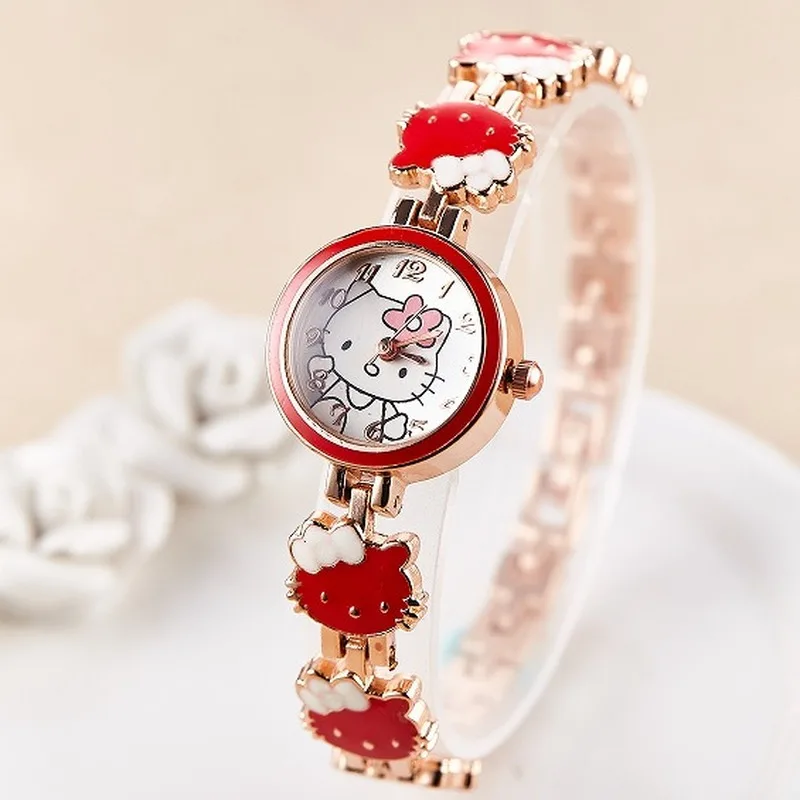Новинка 2019 детские часы reloj для девочек с милым мультяшным браслетом