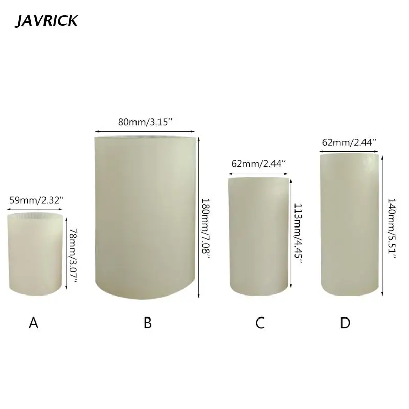 Форма для изготовления свечей в виде цилиндра новинка формы из эпоксидной смолы