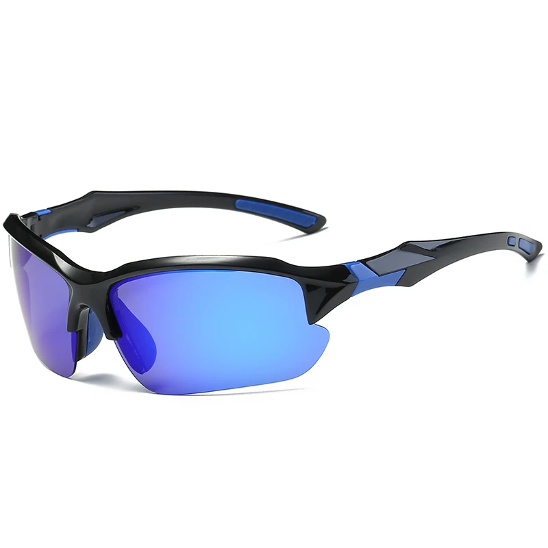 HD Polarized Road Mountain Bike Sunglasses Outdoor UV400 Anti-glare Mtb Bicycle Glasses Windproof Riding Racing Cycling Eyewear | Спорт и