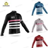 rcc team cycling jersey men bicycle clothing breathable long sleeve shirt ropa maillot ciclismo mtb triathlon sportswear