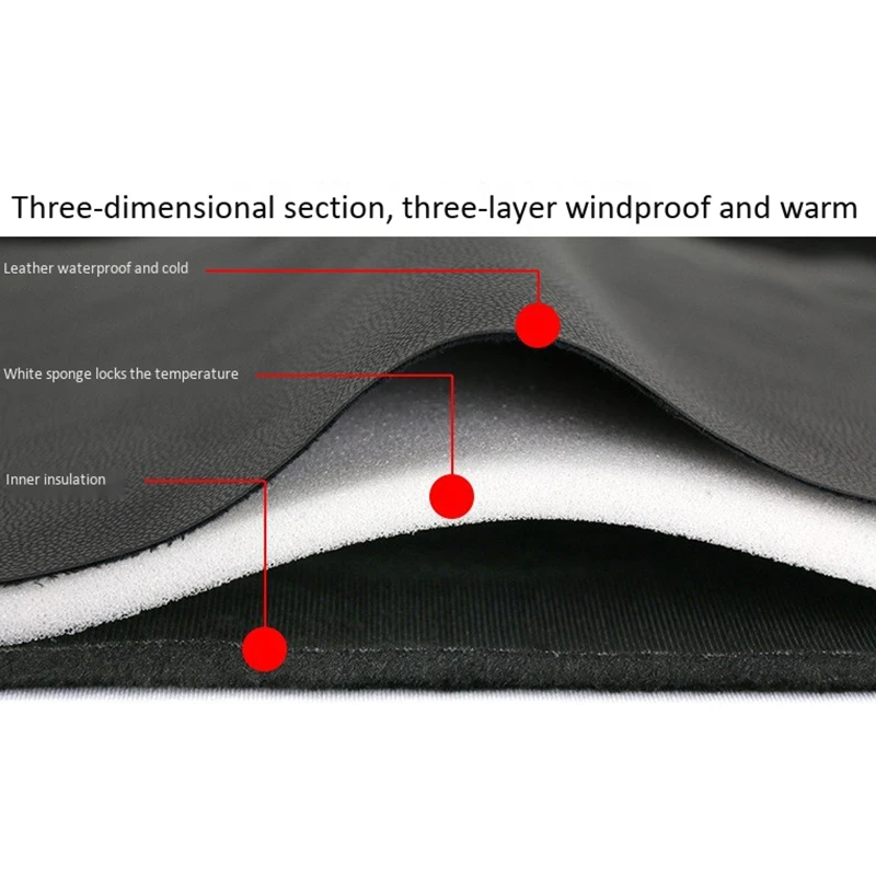 Зимние теплые наколенники для мотоциклов сохраняющие тепло мотоциклистов