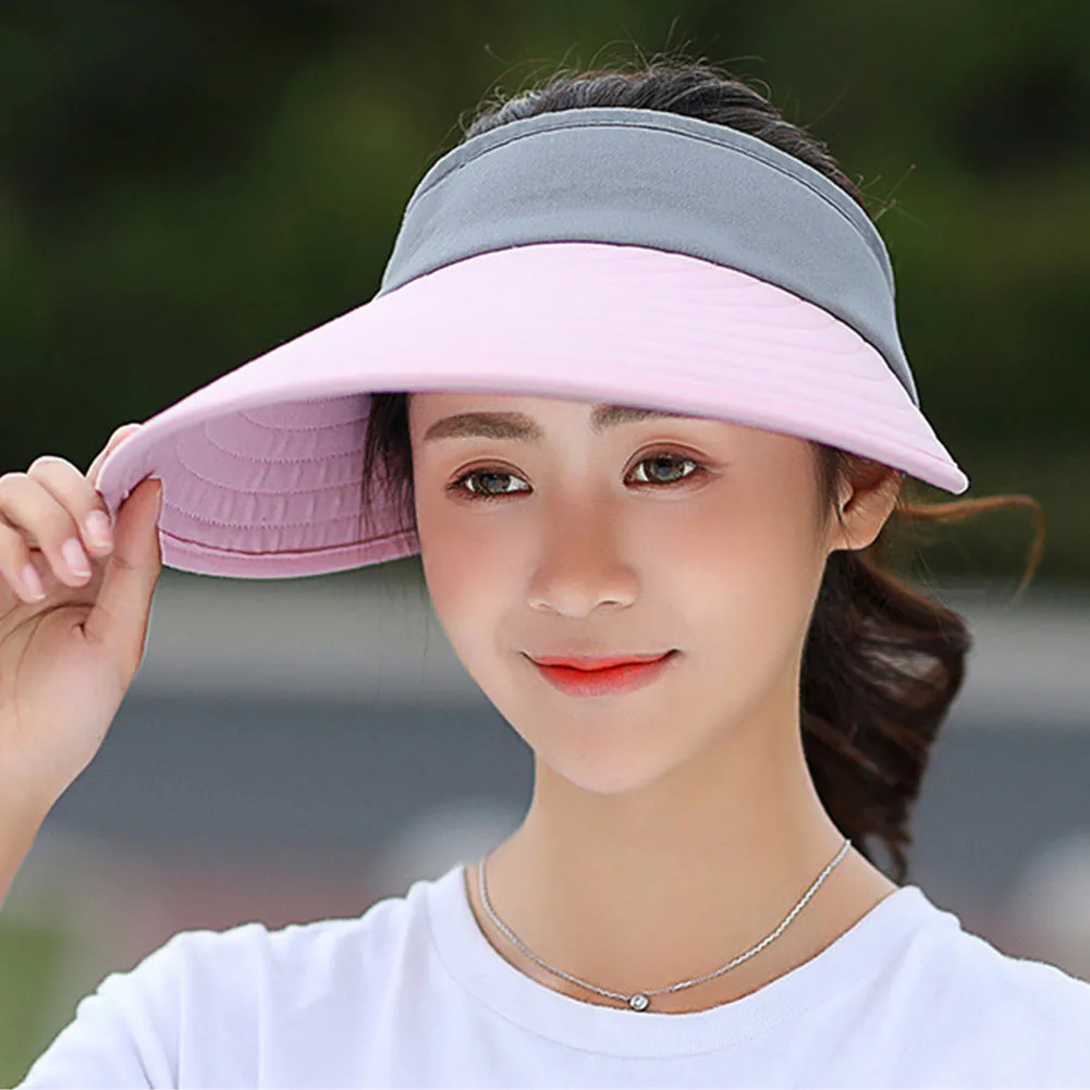 Женская Солнцезащитная шляпа легкая Полиэстеровая легко переносится на