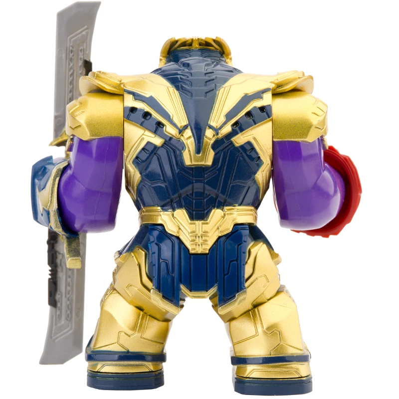 End Game Thano 7CM Big Size Figures Infinity Gems Gauntlet Sword Mini Dolls Building Blocks Bricks Toy For Children | Игрушки и хобби