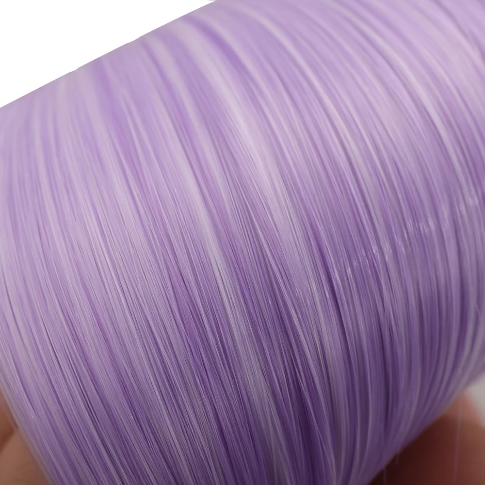 Bybrana длинные прямые Термостойкие градиентные цвета 25*100 см и 15*100 BJD DIY парик для