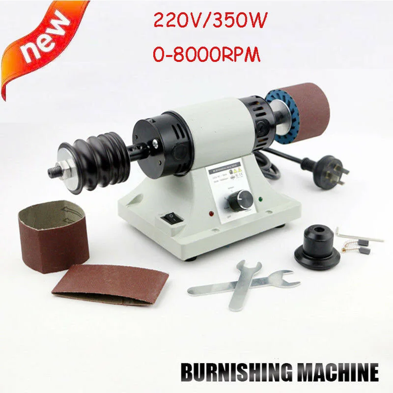 

220V/110V 8000RPM Leather Polishing Burnishing Machine Leather Edge Grinding Kit