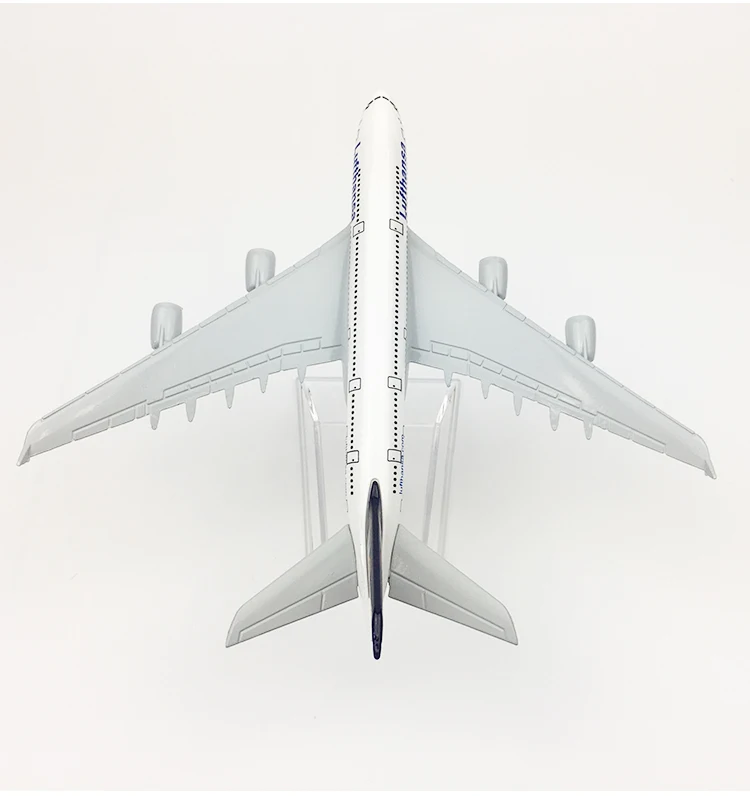 

16cm 1/400 Germany Lufthansa Alloy A380 Airbus aircraft model plane kids Children birthday gifts toys Decorate show