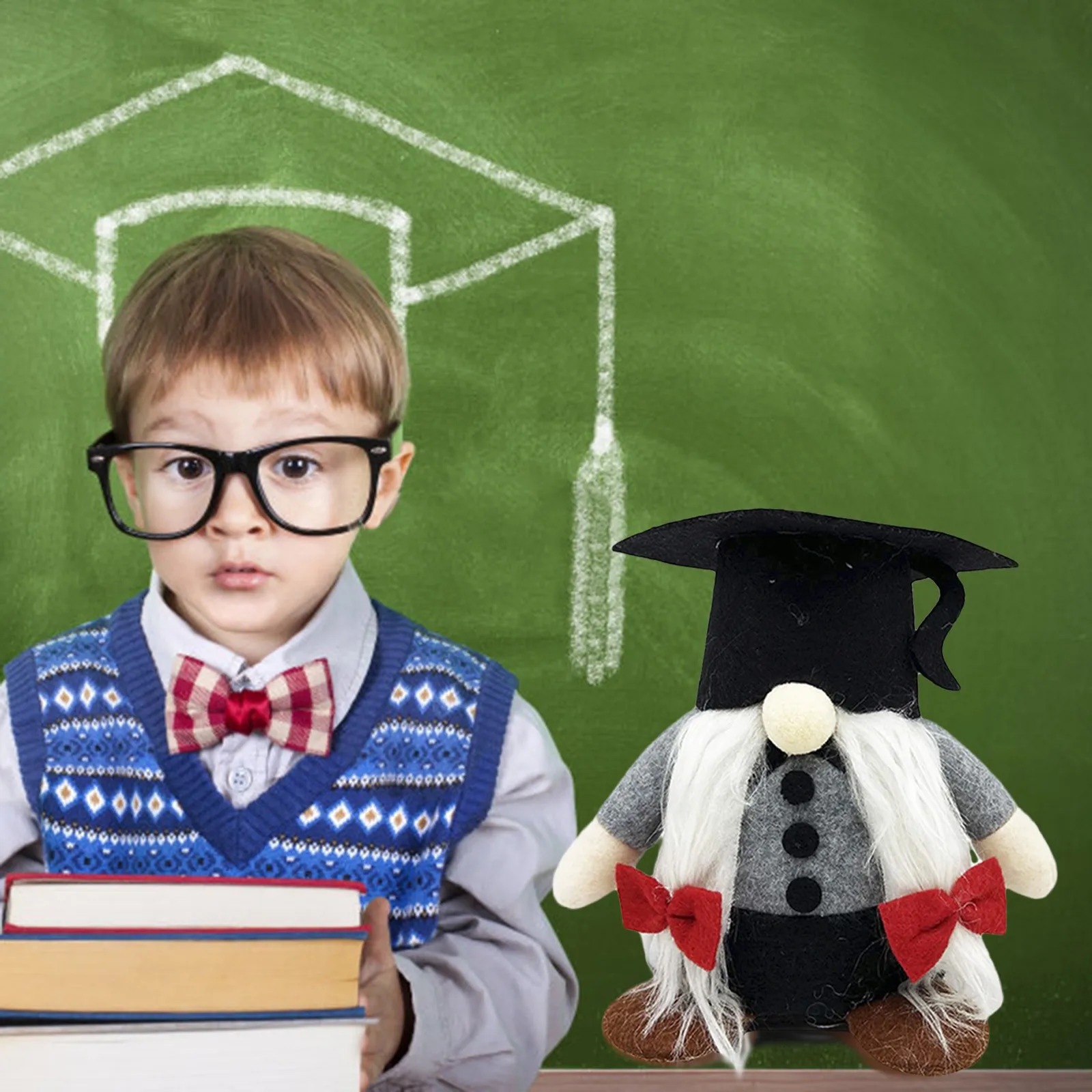 

2021 Graduation Season Dwarf Faceless Doll Decoration Home Decorations Party Decor Kawaii Room Home Decoration Accessories