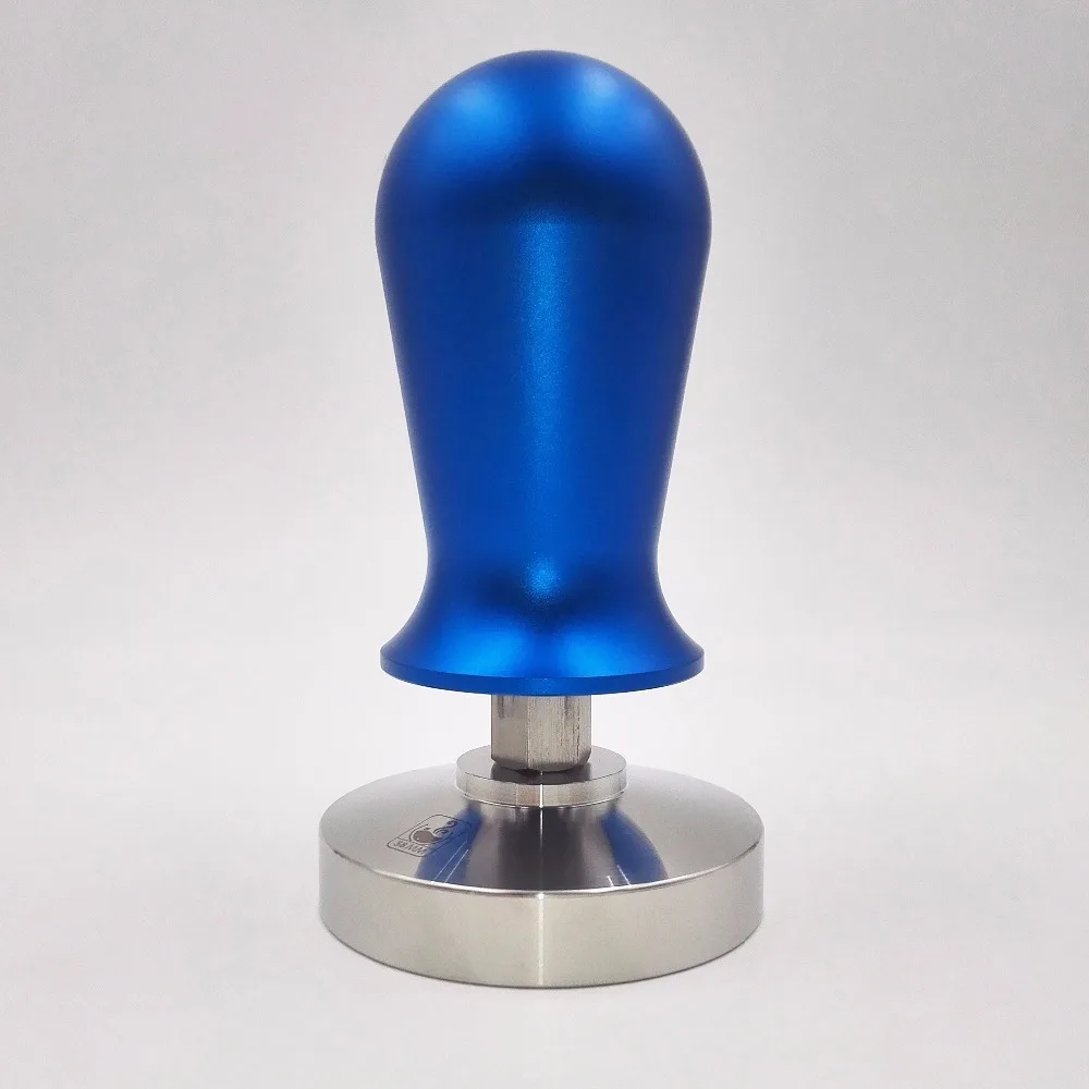 

51/58mm Espresso Coffee Tamper Stainless steel Constant Pressure Calibrated Barista Flat Base Coffee Bean Press Tamper