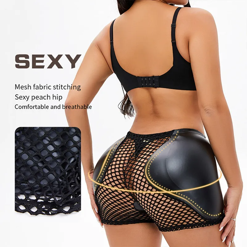 

PU Push Up Body Shaper Buttock Women Hollow Out Butt Lifter Strap Seamless Waist Trainer Shaping Panties Tummy Control Shapewear