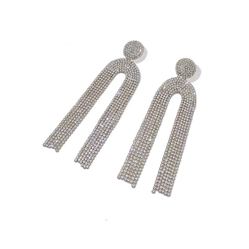 Женские серьги-подвески WKOUD EAM Модные металлические Разноцветные серьги