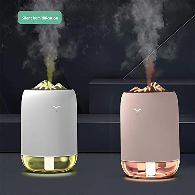

USB Portable Mini Humidifiers,Personal Desktop Humidifier for Bedroom Office ,2 Mist Modes Colorful Night Light
