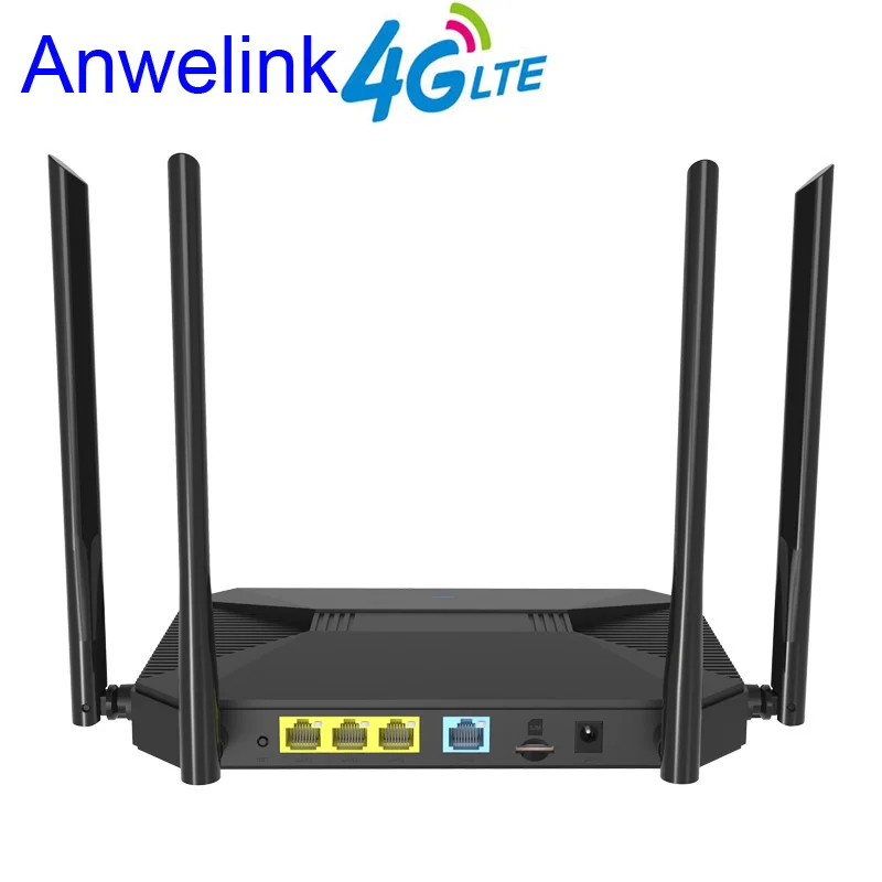 

LC112 4G lte cpe SIM card wifi router 300m CAT4 32 wifi users router RJ45 WAN LAN indoor 4G wifi router