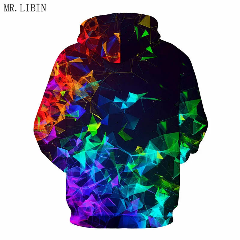 Алмазная 3D мужская Толстовка Деми-сезонная толстовка хип-Толстовка в стиле
