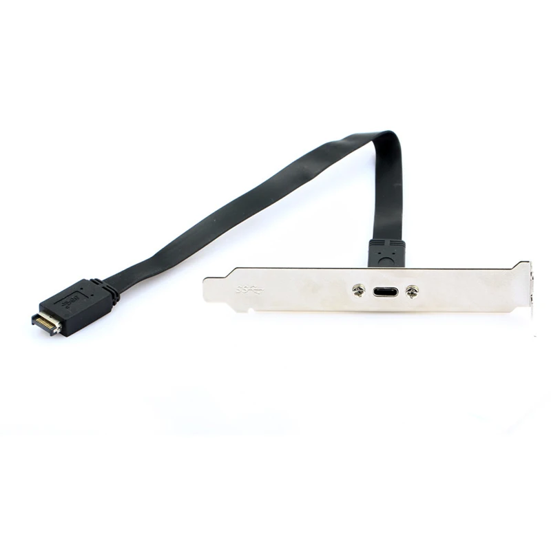 Задняя панель типа E материнская плата заголовок USB Type C Женский кабель с
