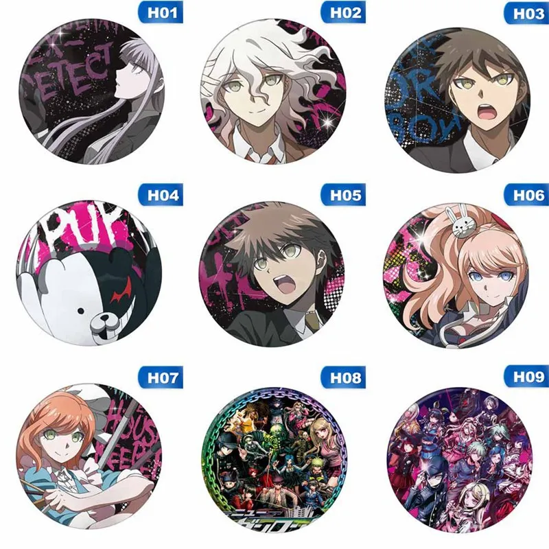 Модные игры значки Danganronpa значок булавки брошь костюм рюкзак Декор| |
