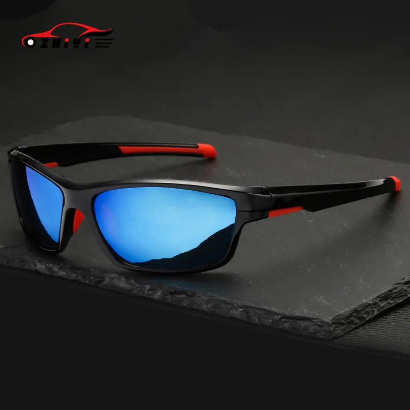 

Мужские солнцезащитные очки ZHIYI QS0001, винтажные поляризационные линзы, для вождения автомобиля, с функцией ночного видения, UV400