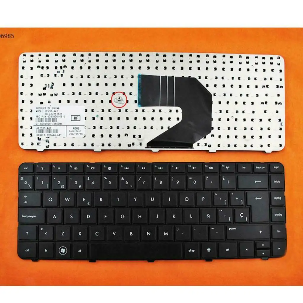 

Spanish Keyboard for HP Pavilion G4-1000 G6-1000 430 630S Notebook Teclado SP