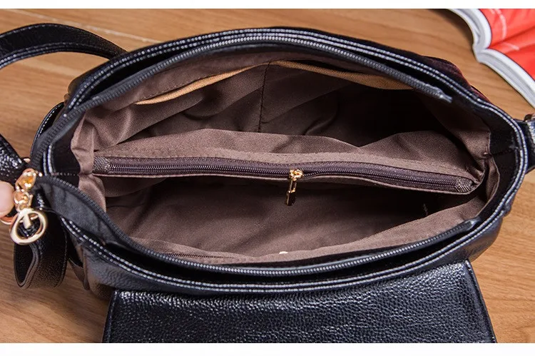 Сумка мессенджер NIGEDU женская из искусственной кожи| |