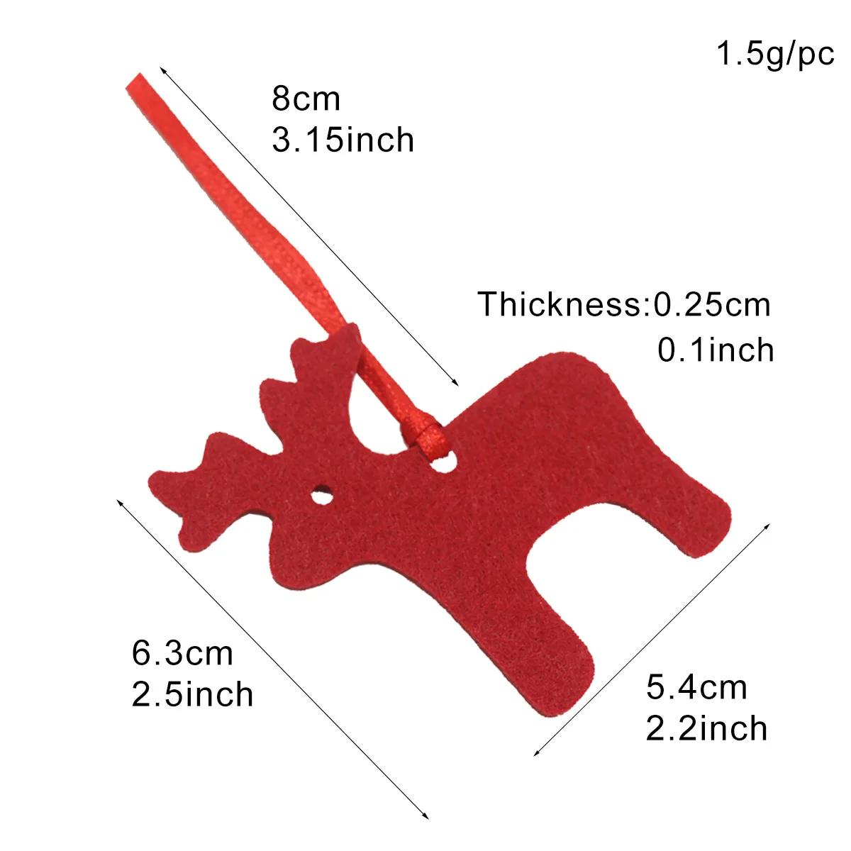 10 шт рождественские Войлок баннеры подвесные гирлянды для вечерние украшения