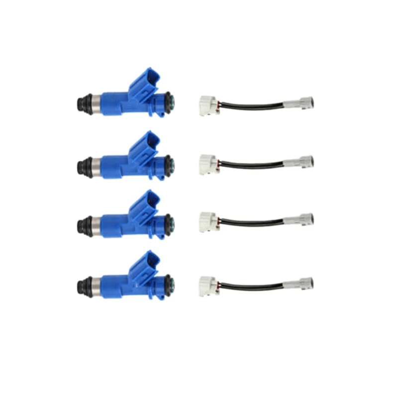 4 шт. 410Cc топливные инжекторы Plug & игровые адаптеры для Honda Acura RDX 16450 RWC