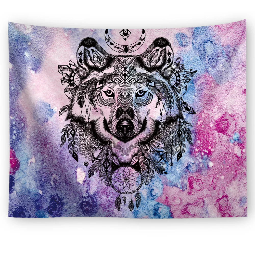 Pattern 8 Mandala Starry Sky Tapestry, National Colorful Moon Sun Geometric Wall Hanging Blanket Picnic Mat Table Cloth Home Decoration - Цвет: Pattern 8