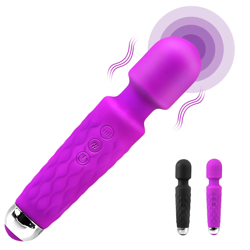 

Body Massger Sex Toys for Woman 8 Speeds 20 Modes Vagina Anal Clitoris Stimulate Magic AV Wand Vibrator Female Masturbation