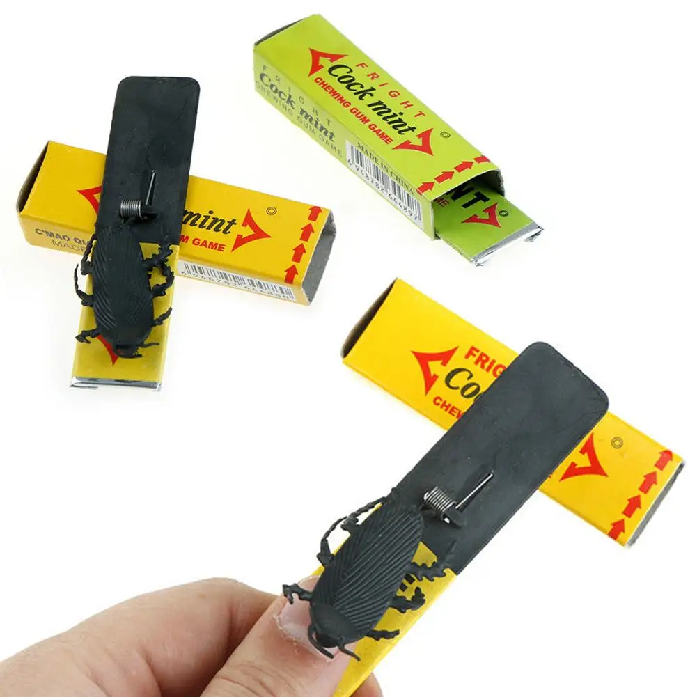 

Творческий Пластик тараканами средство игрушку жевательной резинки День Дурака Tricking Опора инструмент