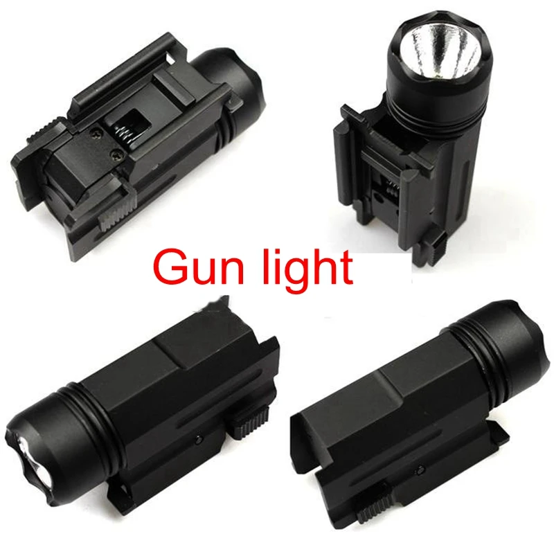 Красный точечный лазерный прицел тактический светодиодный фонарик комбо