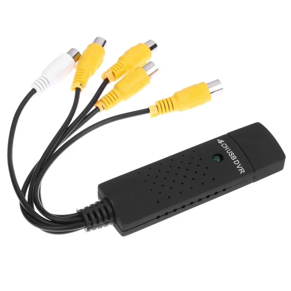 HBUDS 4 канала карта адаптера записи USB 2 0 DVR Видео Аудио CCTV безопасности Камера |