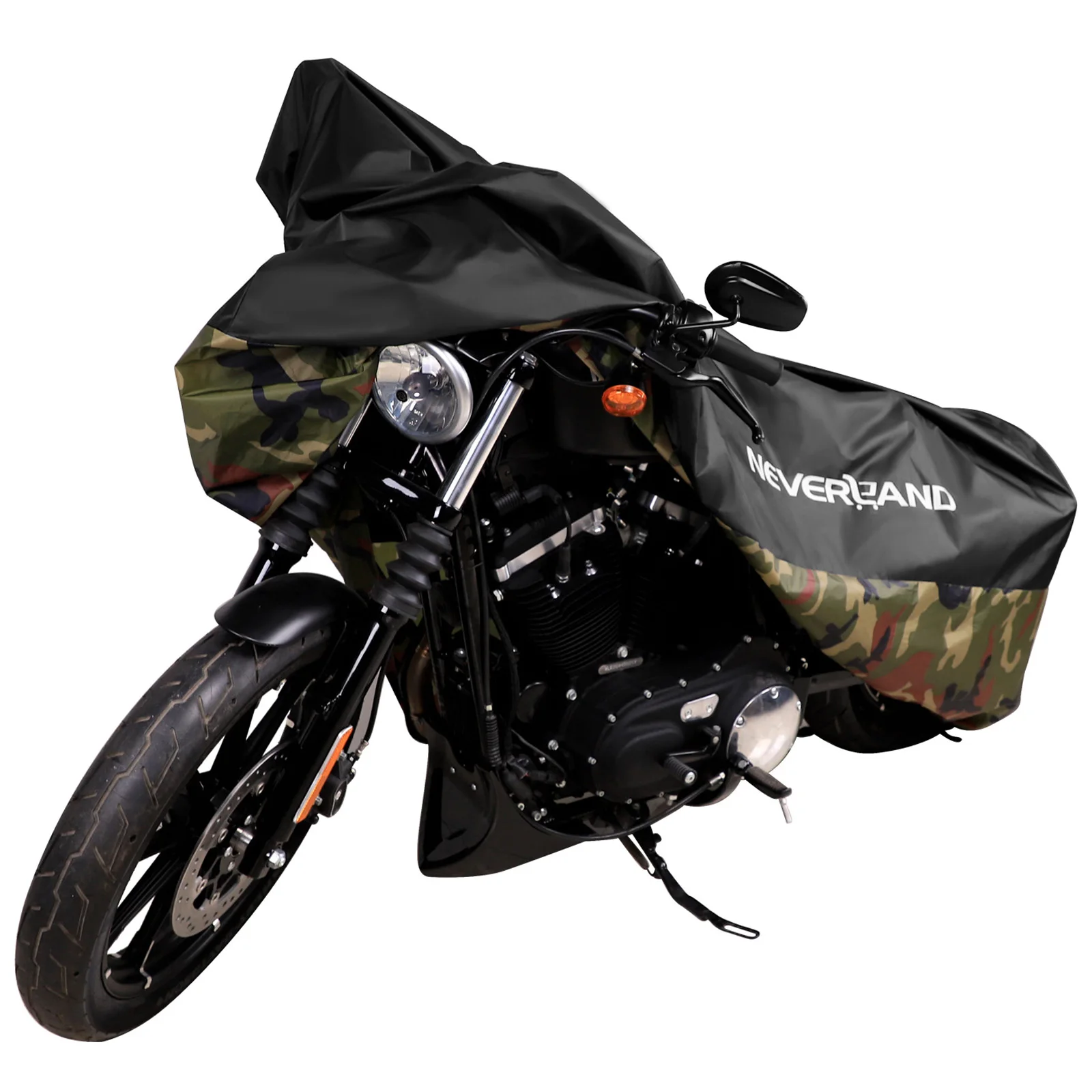 

190T Water Rain Proof Dustproof UV Protective Motorcycle Covers Bike All Season Outdoor Indoor Dirt Motor Scooter Motorbike D45