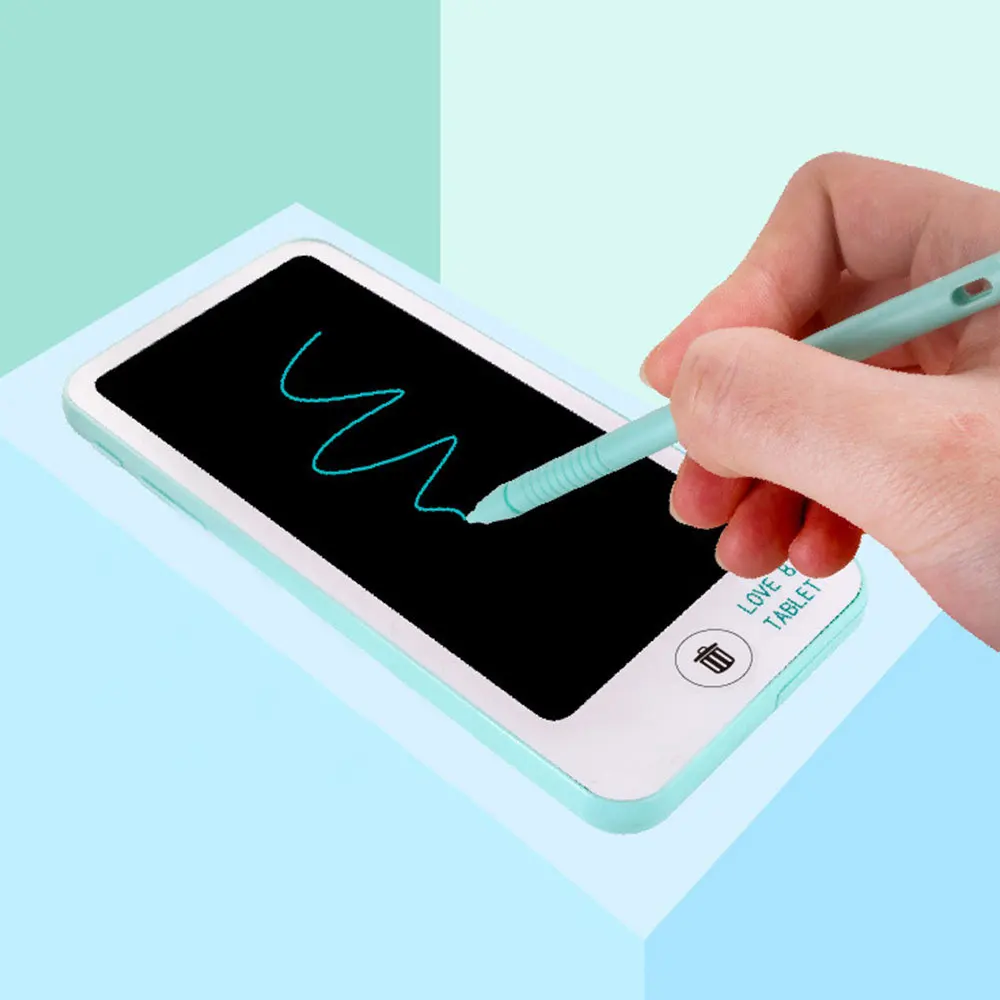 6-дюймовый ЖК-дисплей планшет для детей раннего обучения живопись письменная