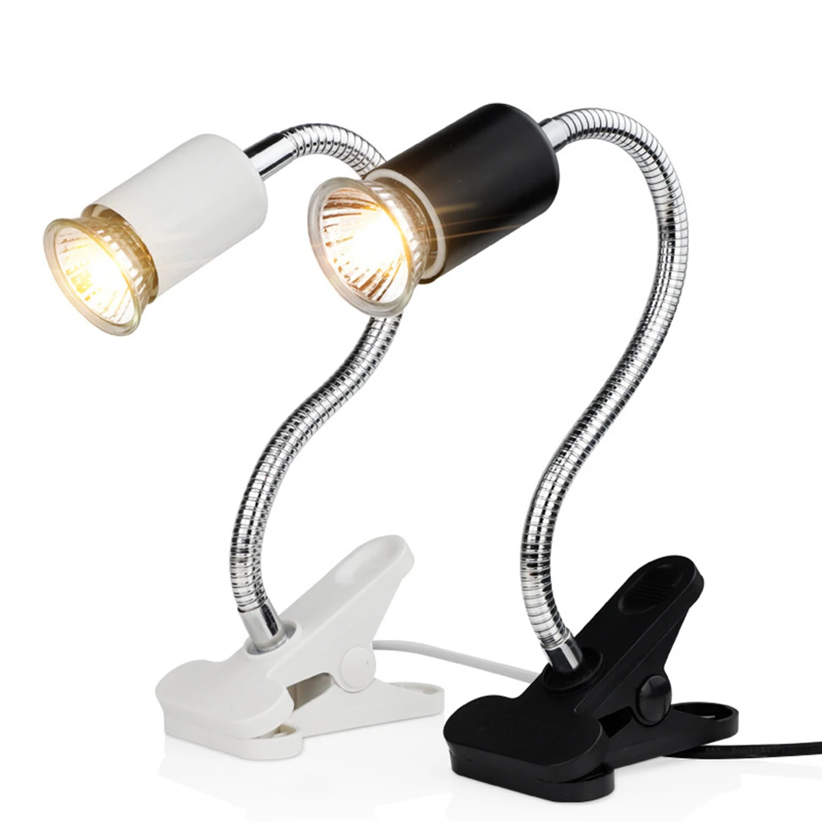 

Reptile Lamp Holder Flexible Clip-on Adjustable Heat Light Bulb Holder Stand