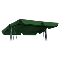 outdoor swing canopy replacement waterproof dustproof porch top cover seats furniture for home garden supplies green