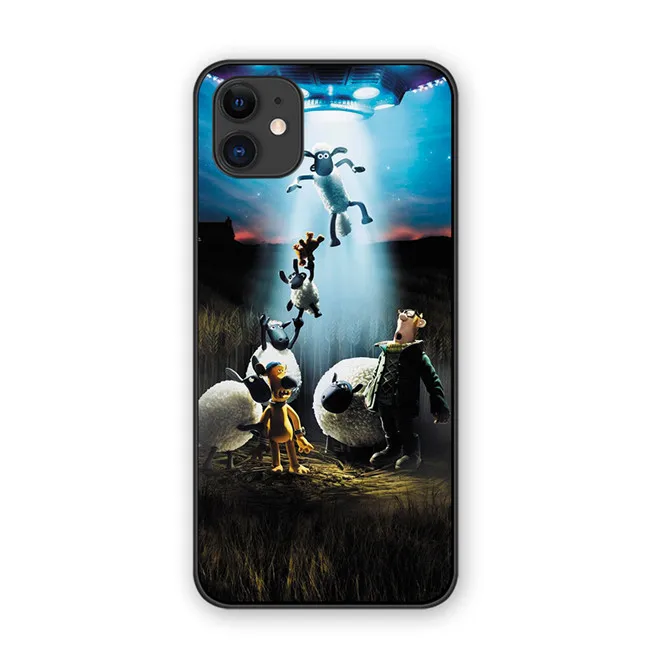7 Чехлы для телефонов Shaun the Sheep cartoon Farmageddon для iphone 6S 6 7 8 Plus черный силиконовый чехол для iphone 11 Pro MAX X XS XR - Цвет: 7