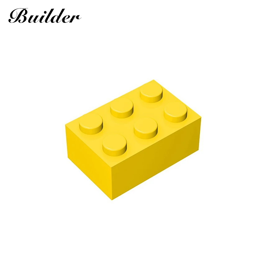 Строительные блоки 3002 базовый высокий кирпич 2x3 MOC часть 10 шт. совместимы со всеми